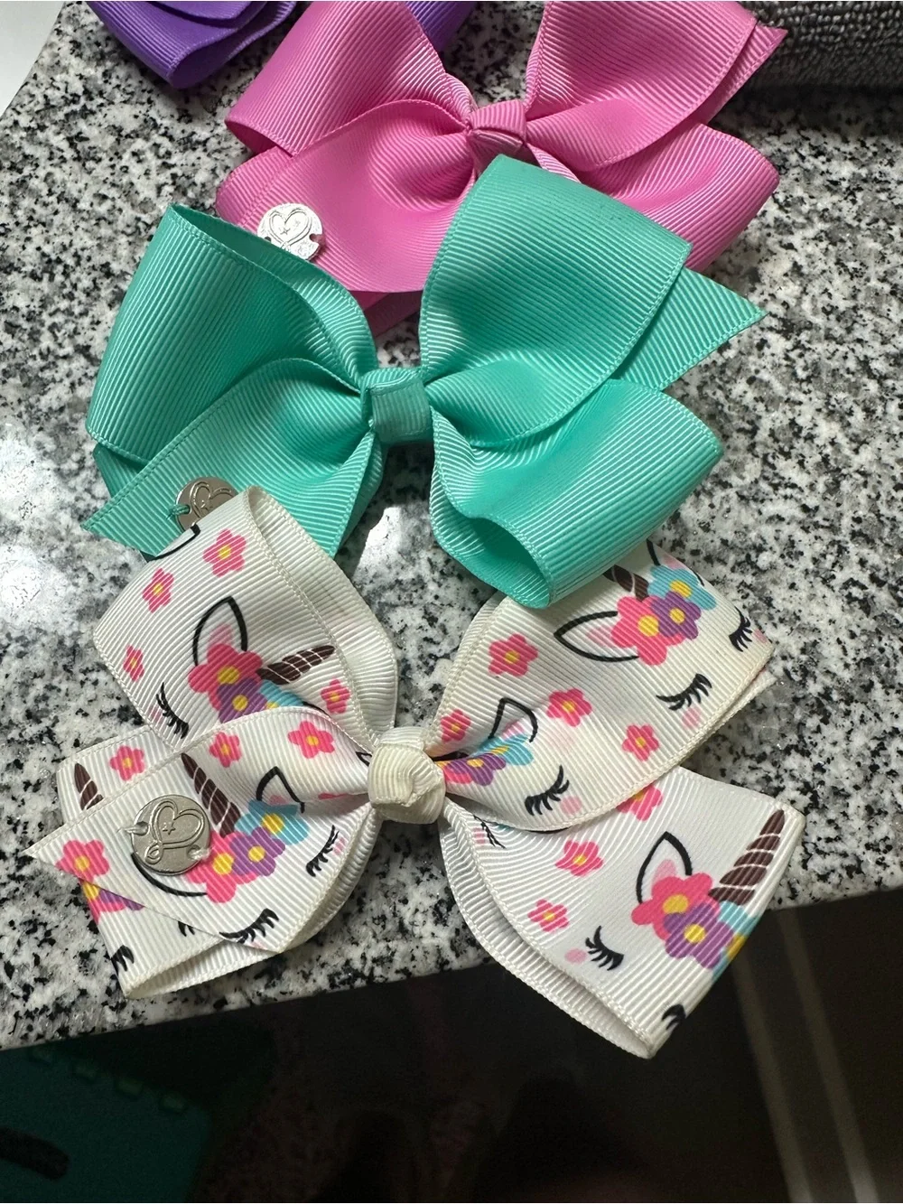 5 little girl bows